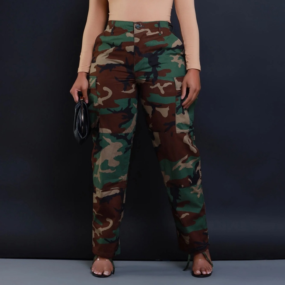 Cargo Camouflage Pants